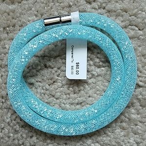NIB Swarovski Stardust Double Wrap Bracelet/Choker